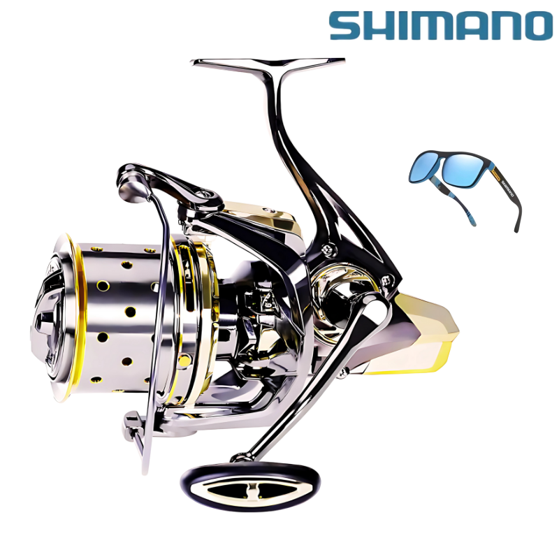 Molinete Shimano Com 25kg de Drag e 17 Rolamentos