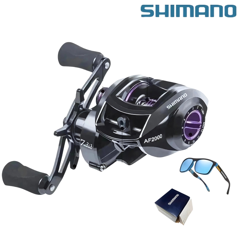 Carretilha Shimano Drag 8kg Com 13 Rolamentos Sistema de Rotação Super Suave