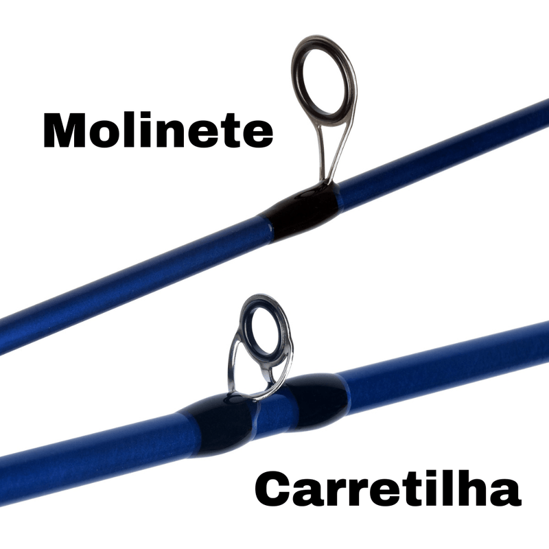 Vara para Carretilha ou Molinete de Ação Rápida - 12-15LB - Tupã Pro™