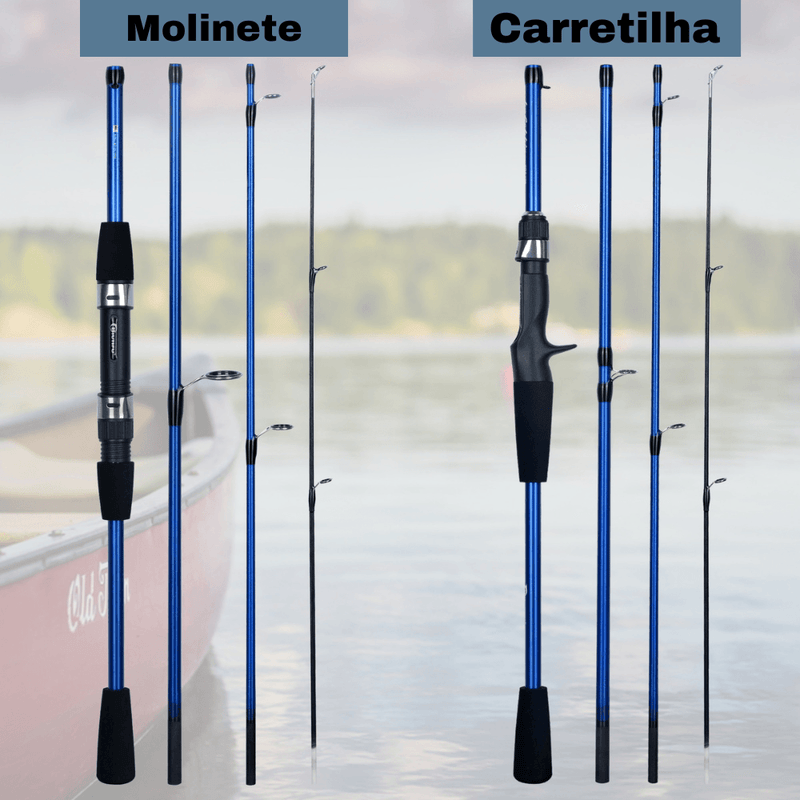 Vara para Carretilha ou Molinete de Ação Rápida - 12-15LB - Tupã Pro™