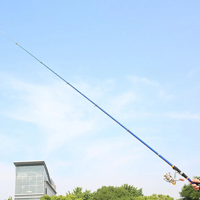 Vara de pesca telescópica , haste fundida de carbono, 1.5m-2.1m-3m