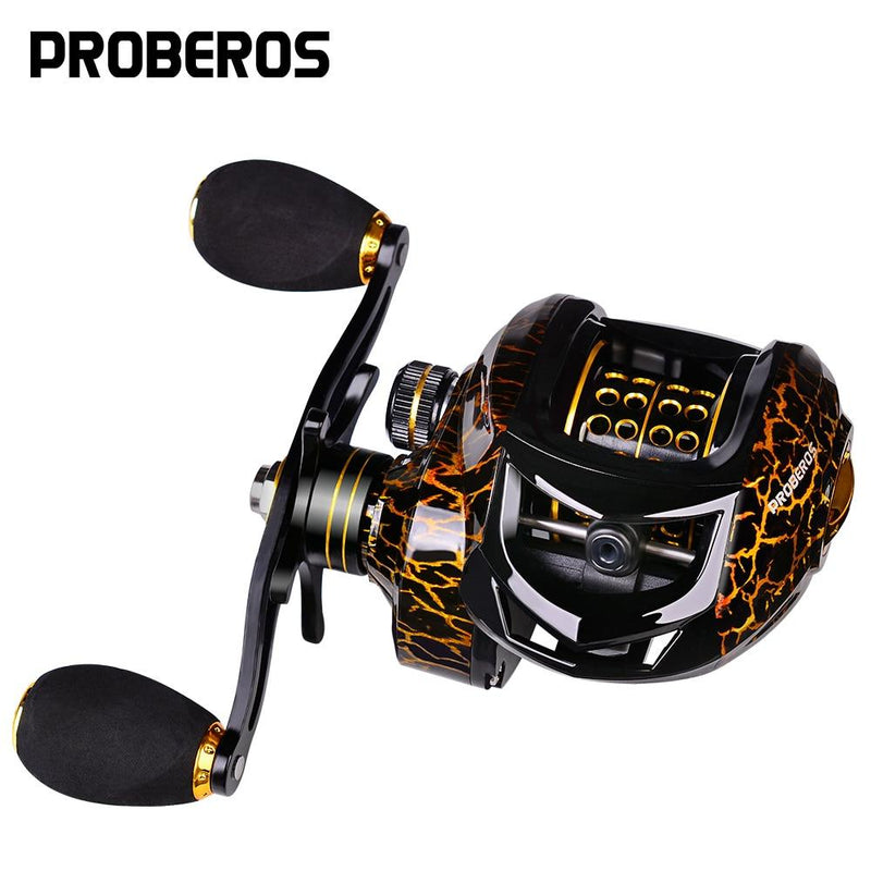 Carretilha Proberos  Fusion- 12Kg Drag - 15+1 Rolamentos - Recolhimento 7.2:1