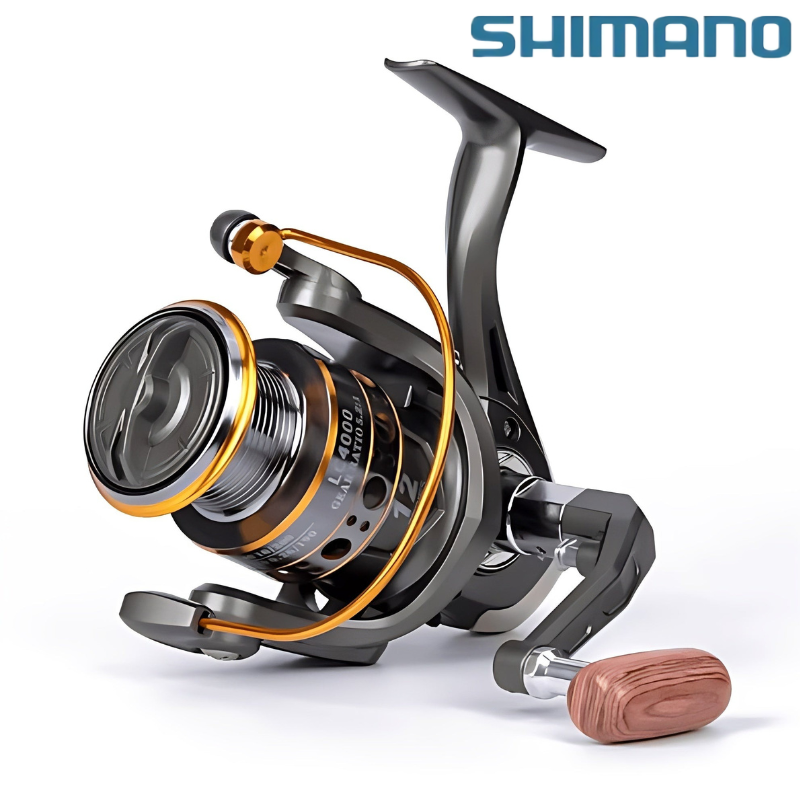 Molinete Shimano 12 Rolamentos Com Drag de Até 10 kg Força de Travagem Forte