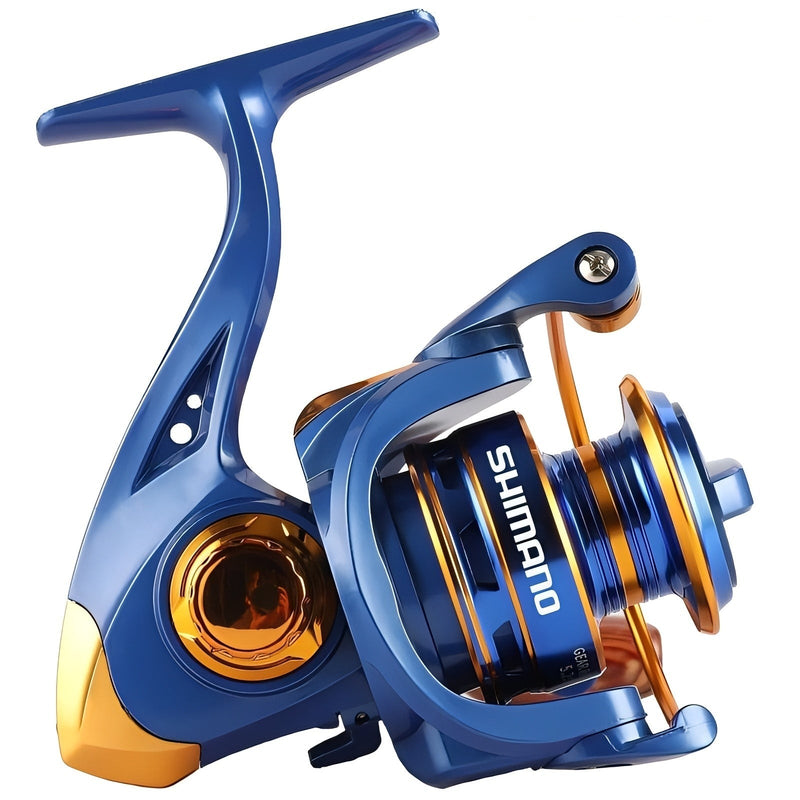 Molinete de Pesca Shimano AzureSteel Drag de Até 10kg Com 13 Rolamentos Sistema de Rotação Super Suave + Óculos De Sol Polarizado Grátis