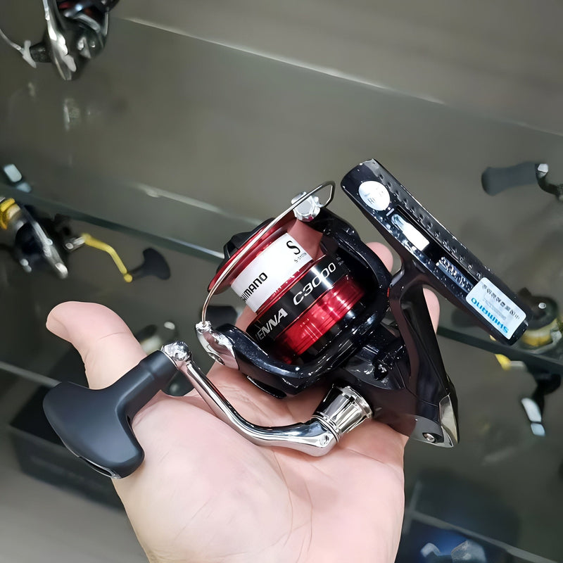 Molinete Shimano Sienna Drag de Até 8,5kg Com 3 Rolamentos de Esferas + 1 Rolamento de Rolete