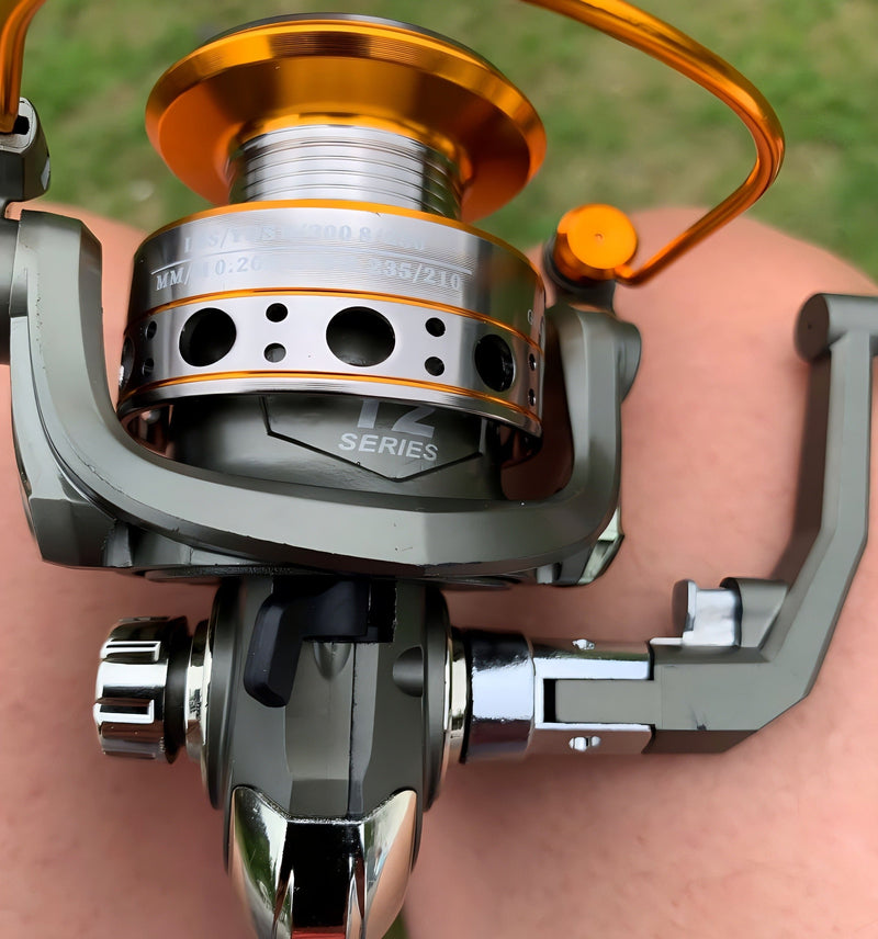 Molinete Shimano 12 Rolamentos Com Drag de Até 10 kg Força de Travagem Forte